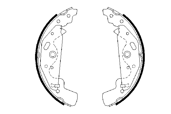 Bosch Remschoen set 0 986 487 643