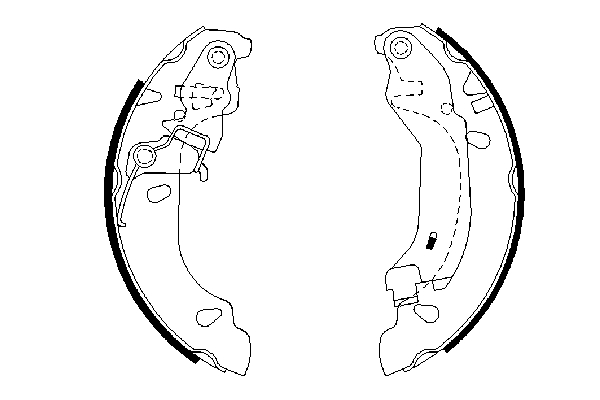 Bosch Remschoen set 0 986 487 669