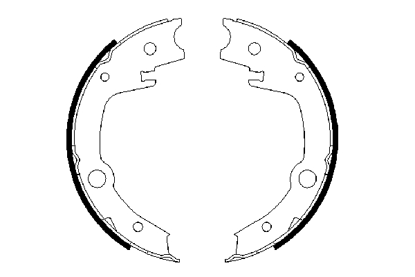 Bosch Remschoen set 0 986 487 679