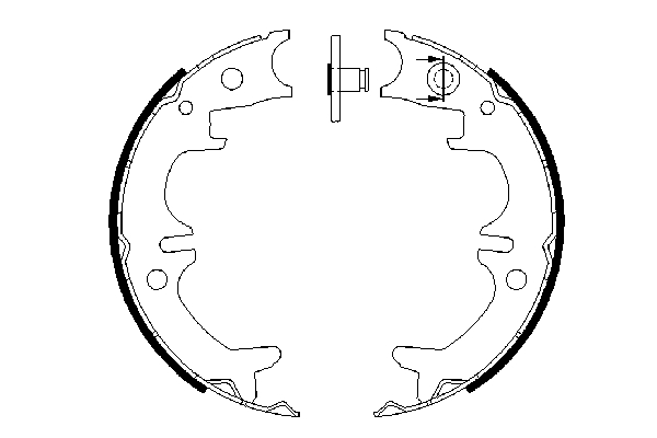 Bosch Remschoen set 0 986 487 680
