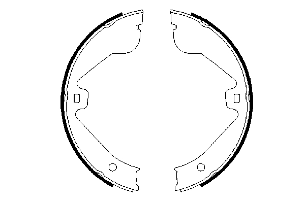Bosch Remschoen set 0 986 487 705