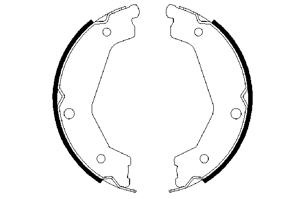 Bosch Remschoen set 0 986 487 708