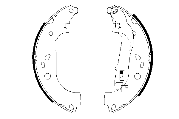 Bosch Remschoen set 0 986 487 717