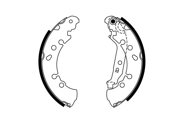 Bosch Remschoen set 0 986 487 759