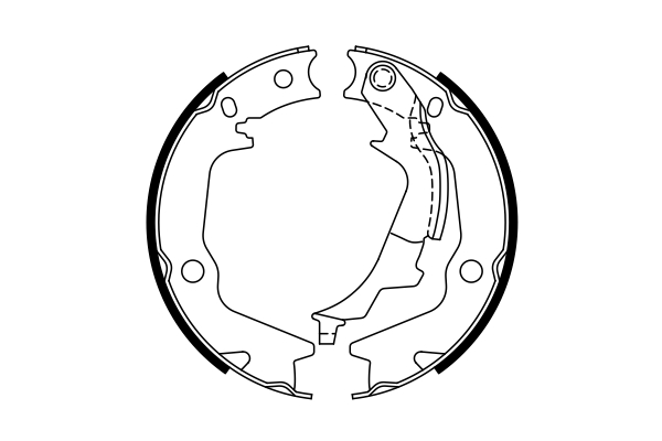 Bosch Remschoen set 0 986 487 768