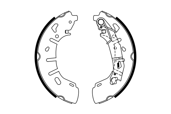 Bosch Remschoen set 0 986 487 773