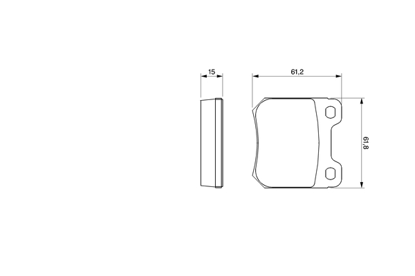 Remblokset Bosch 0 986 490 510