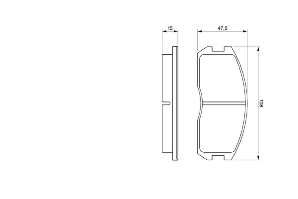 Bosch Remblokset 0 986 491 260