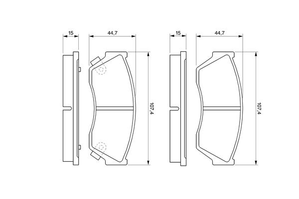 Bosch Remblokset 0 986 493 340