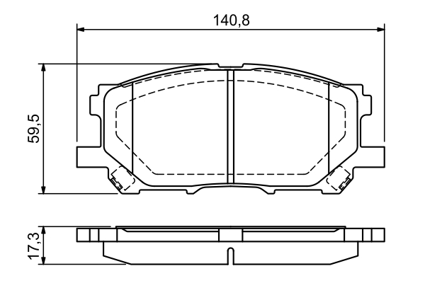 Bosch Remblokset 0 986 494 218