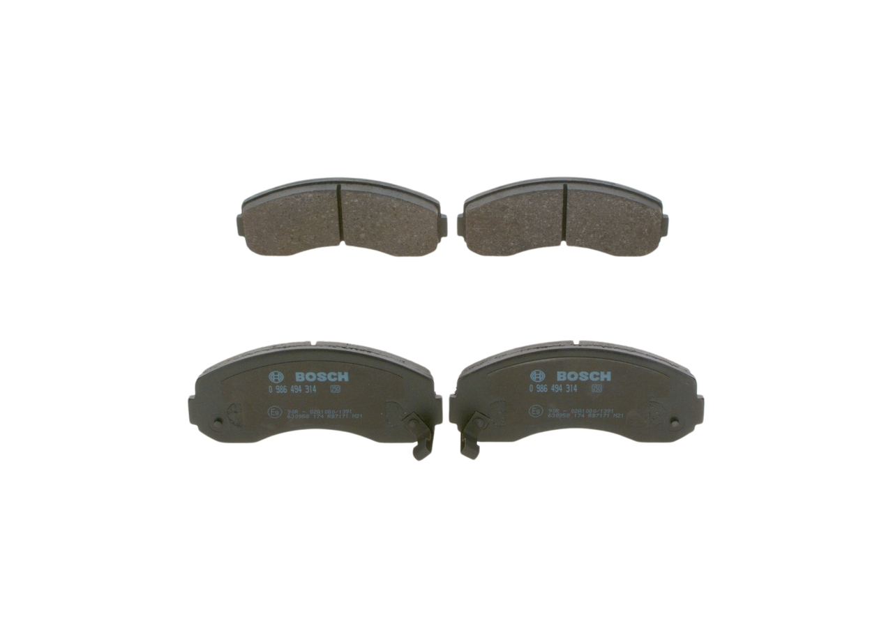 Remblokset Bosch 0 986 494 314