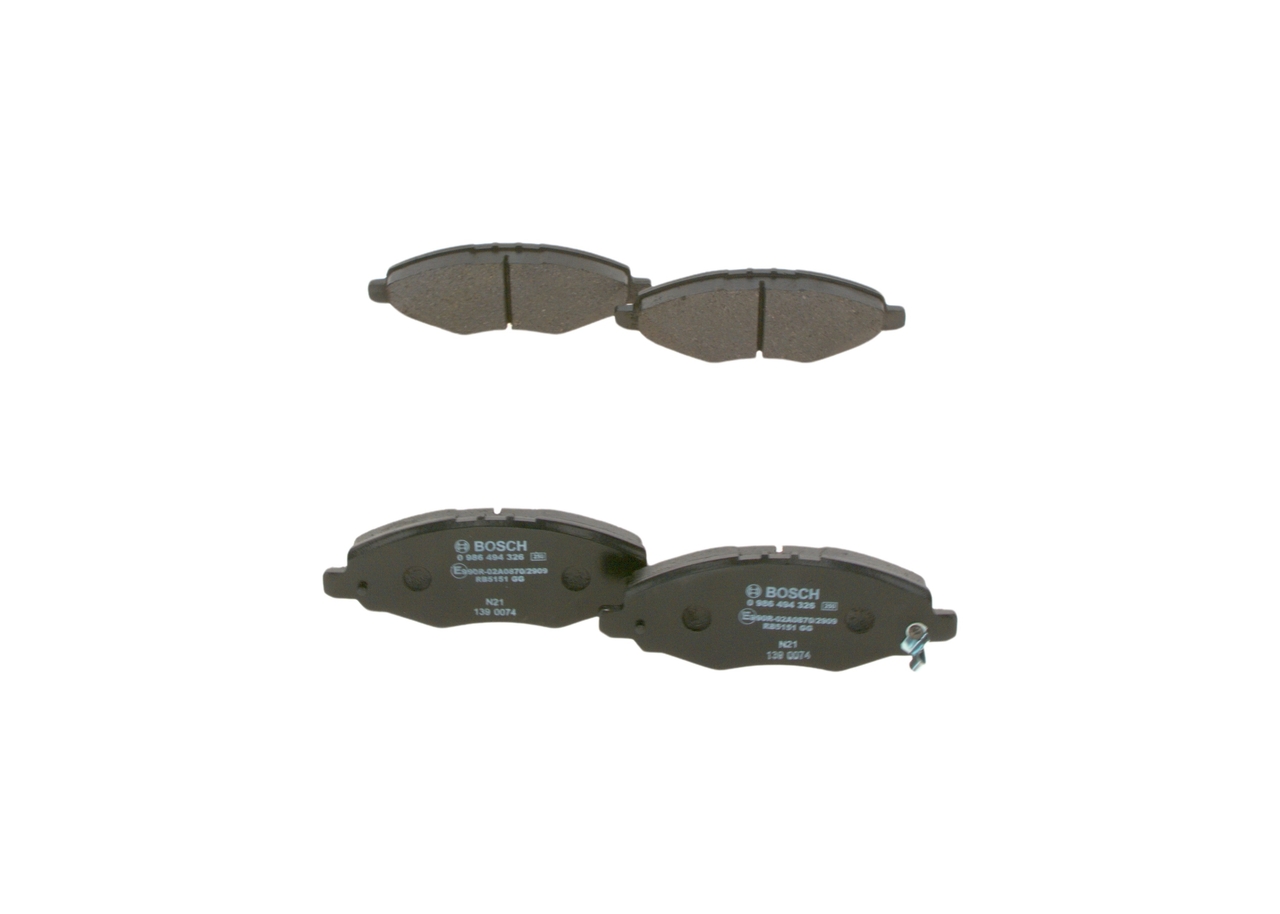 Bosch Remblokset 0 986 494 326