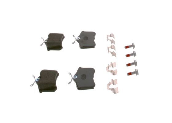 Bosch Remblokkenset, schijfrem 0 986 494 600