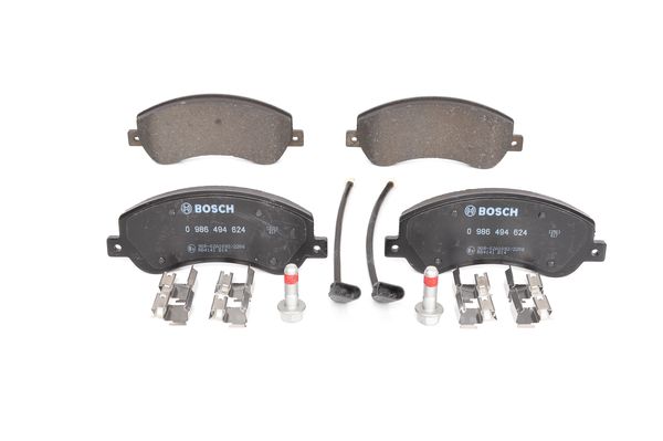 Bosch Remblokkenset, schijfrem 0 986 494 624