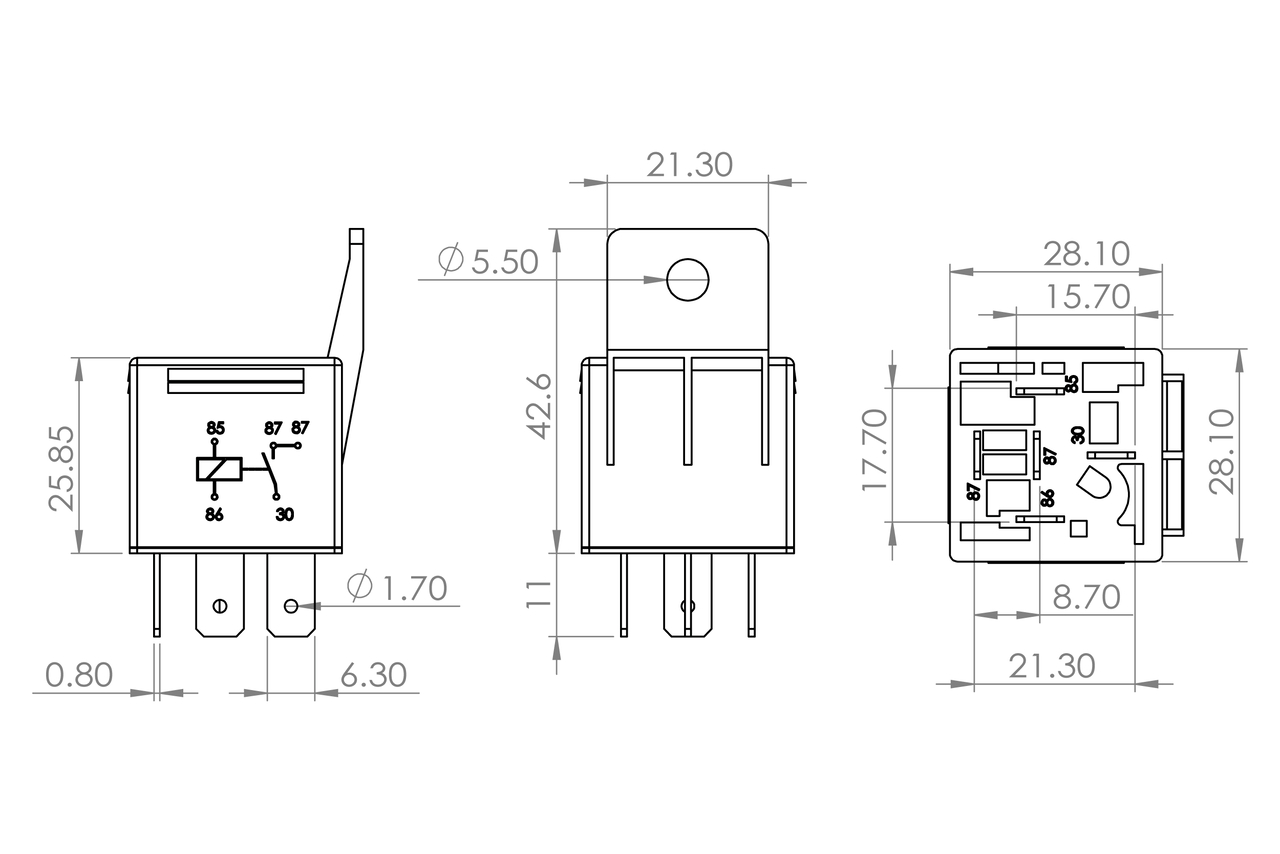 Bosch Relais 0 986 AH0 250