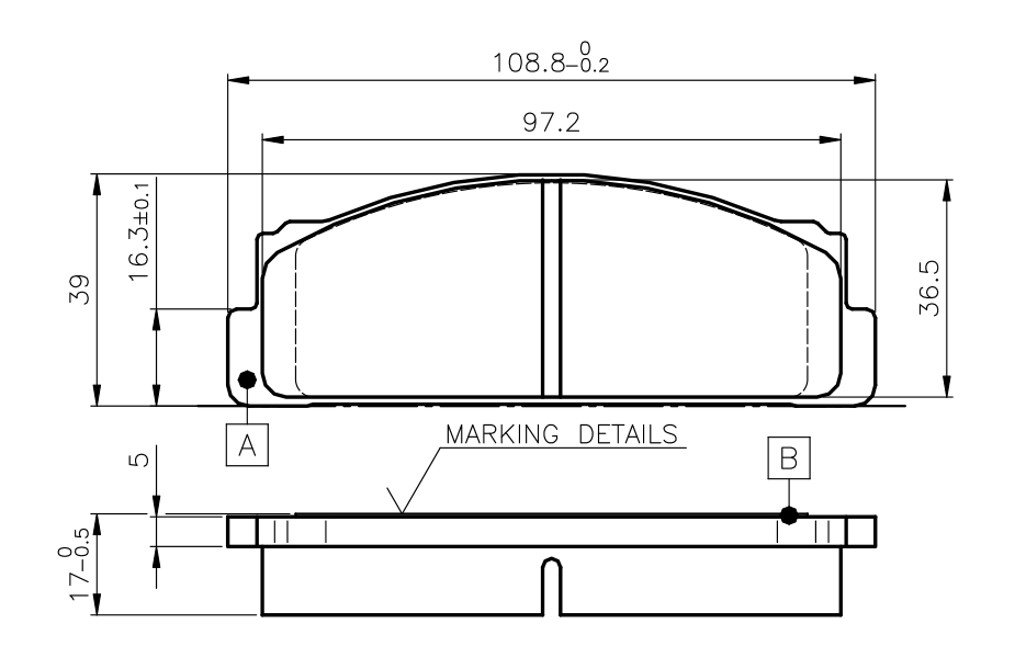 Bosch Remblokset 0 986 TB2 002