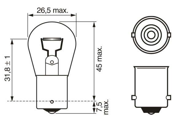 Bosch Gloeilamp 1 987 302 607