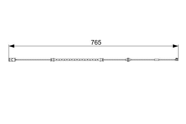 Bosch Slijtage indicator 1 987 473 018