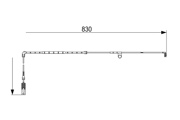 Bosch Slijtage indicator 1 987 473 579