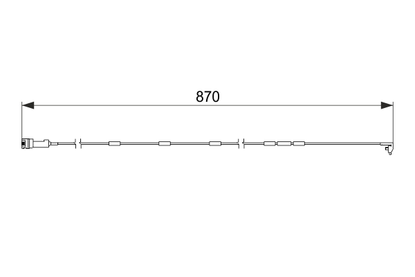 Slijtage indicator Bosch 1 987 474 578