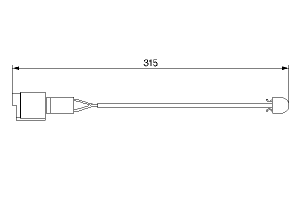 Bosch Slijtage indicator 1 987 474 951