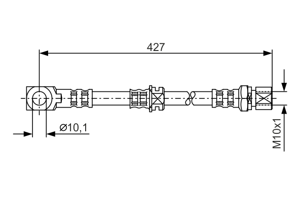 Remslang Bosch 1 987 476 690
