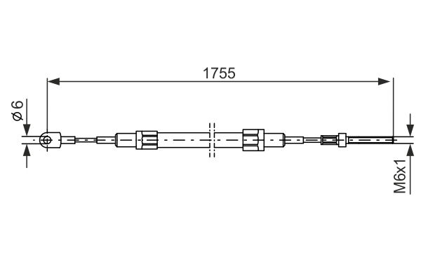 Bosch Handremkabel 1 987 477 071