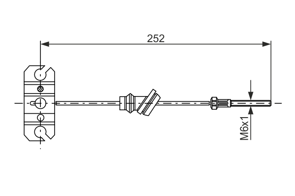 Bosch Handremkabel 1 987 477 503