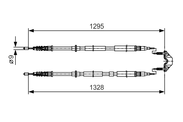 Bosch Handremkabel 1 987 477 908