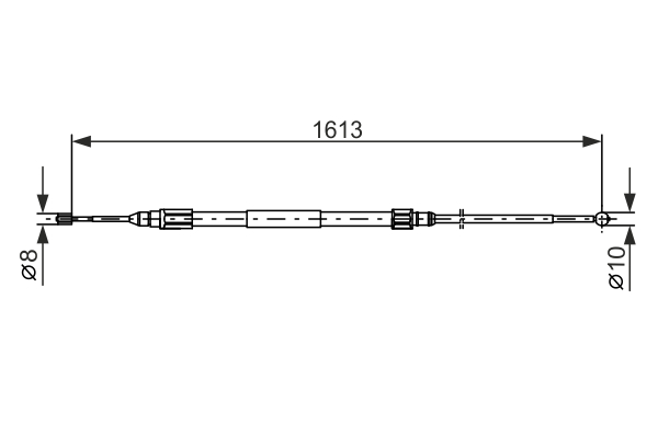 Bosch Handremkabel 1 987 477 987