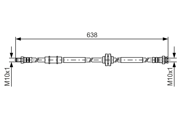 Remslang Bosch 1 987 481 399
