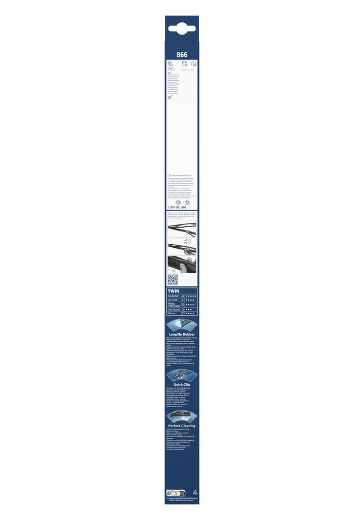 Bosch Ruitenwisserblad 3 397 001 866