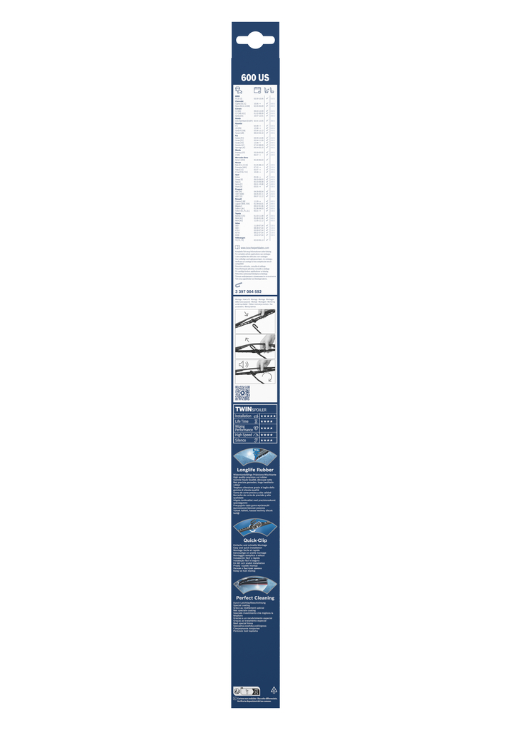 Bosch Ruitenwisserblad 3 397 004 592
