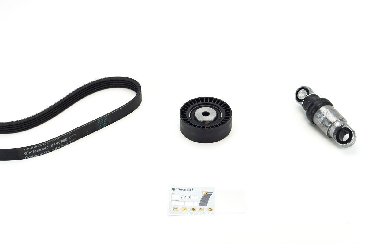 Poly V-riemen kit Contitech 5PK890K3