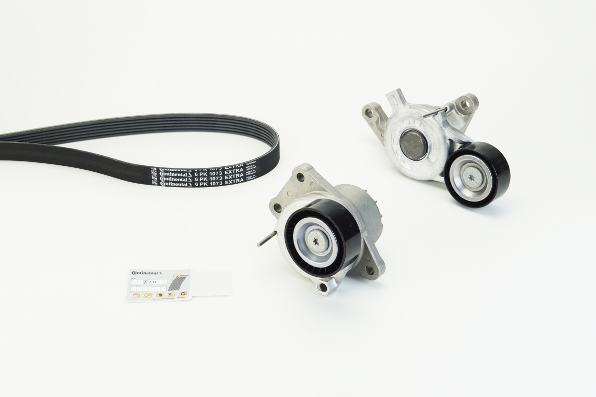 Contitech Poly V-riemen kit 6PK1073 EXTRA K1