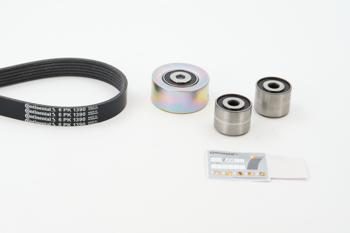 Contitech Poly V-riemen kit 6PK1390K1
