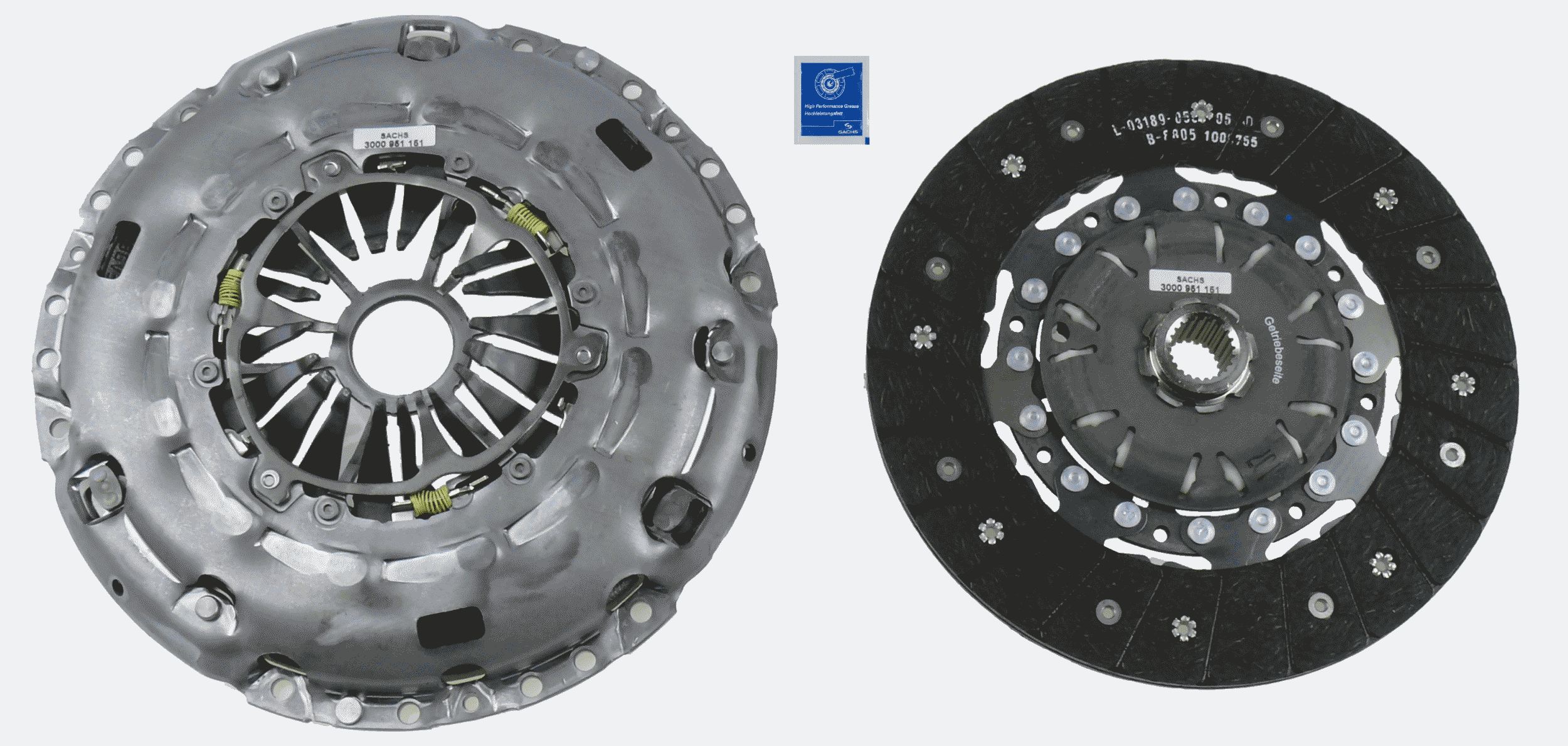 Sachs Koppelingsset 3000 951 151