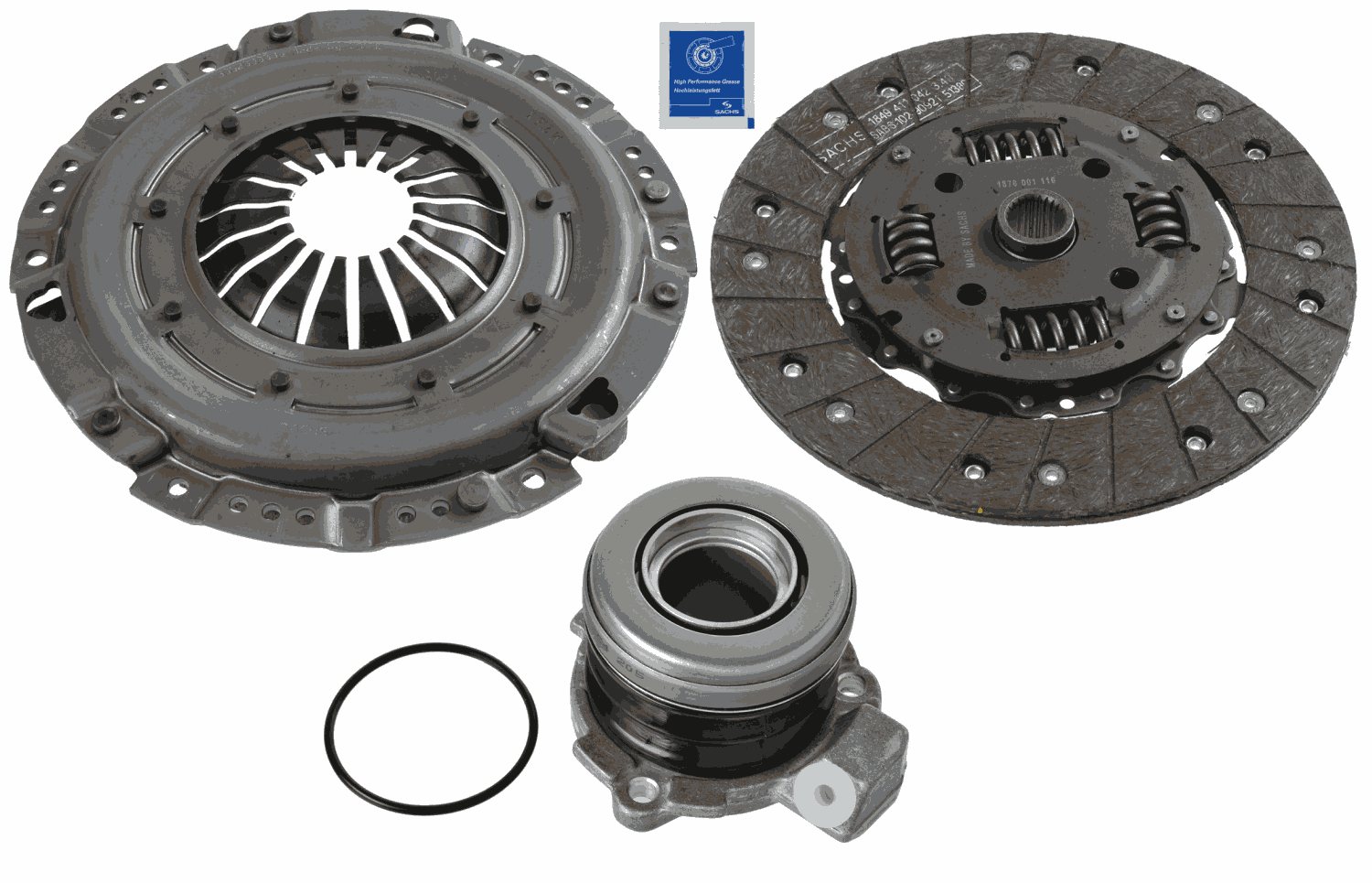 Koppelingsset Sachs 3000 990 143