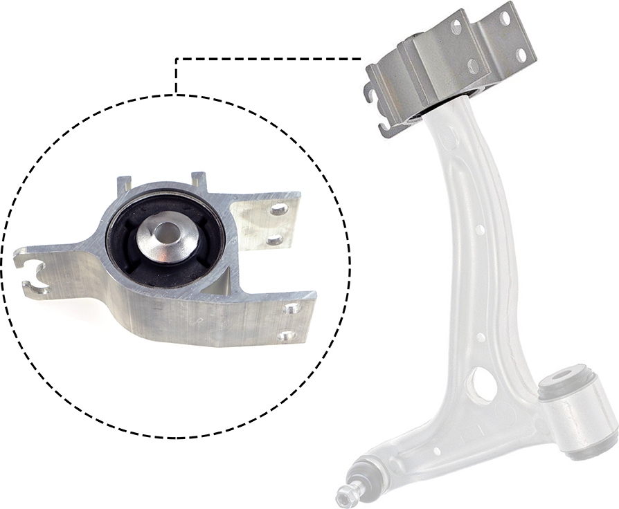 Draagarmrubber Gates AWS1893