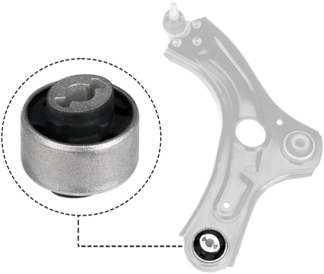 Gates Draagarmrubber AWS2108