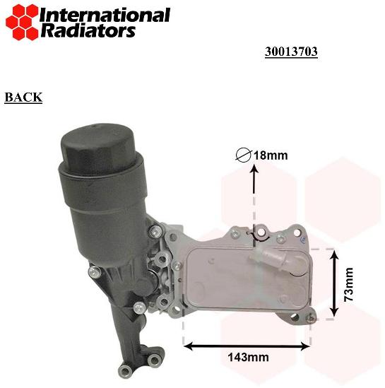 Van Wezel Oliekoeler motorolie 30013703