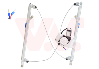 Raammechanisme voor rechts Van Wezel 4331268