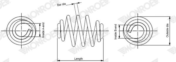 Monroe Chassisveer SN3624