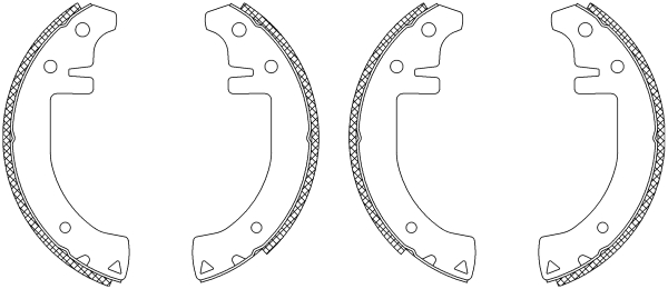 Textar Remschoen set 83003600