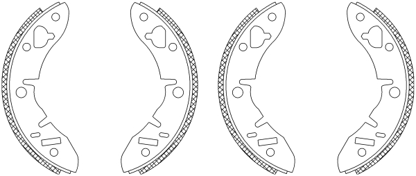 Remschoen set Textar 83005701