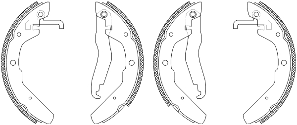Textar Remschoen set 83027600