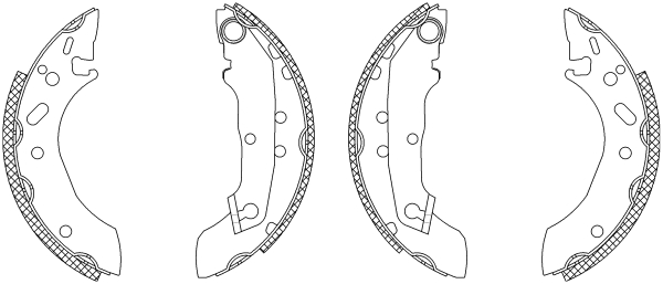 Remschoen set Textar 83043700