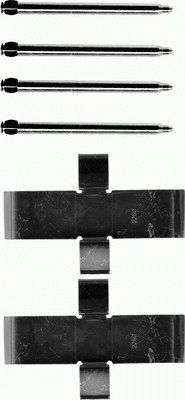 Rem montageset Textar 82015100