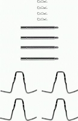 Rem montageset Textar 82018300