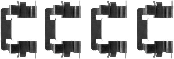 Rem montageset Textar 82061200